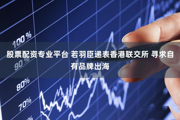 股票配资专业平台 若羽臣递表香港联交所 寻求自有品牌出海
